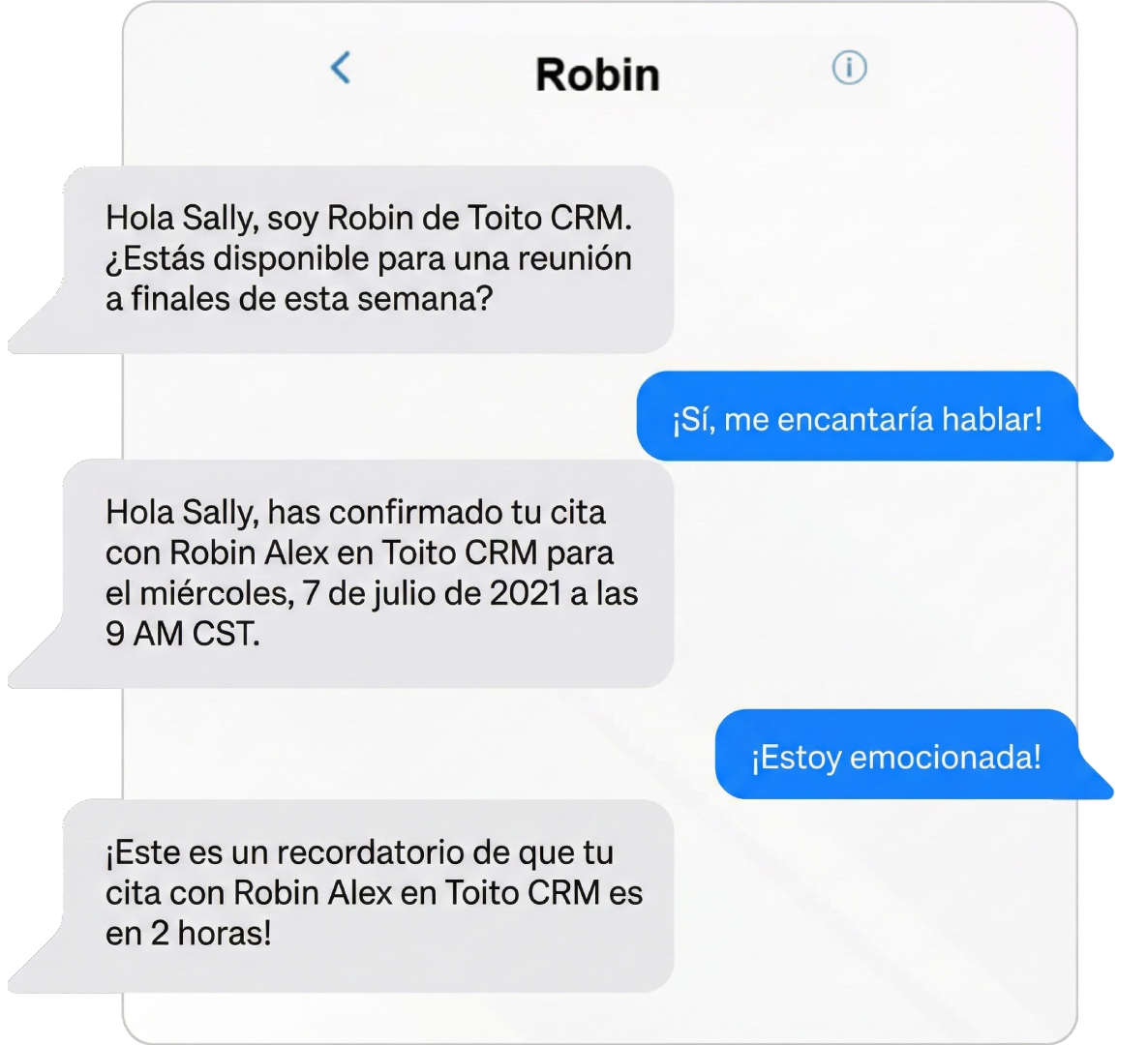 Automated Booking Chat